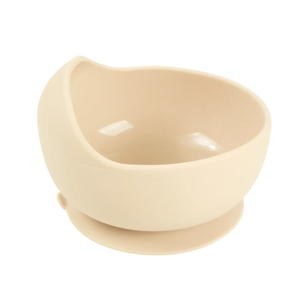 28Colors Baby Silicone Suction Bowls for Kids Waterproof Baby Feeding Tableware Spoon Children Dishes Kitchenware Infant Plates